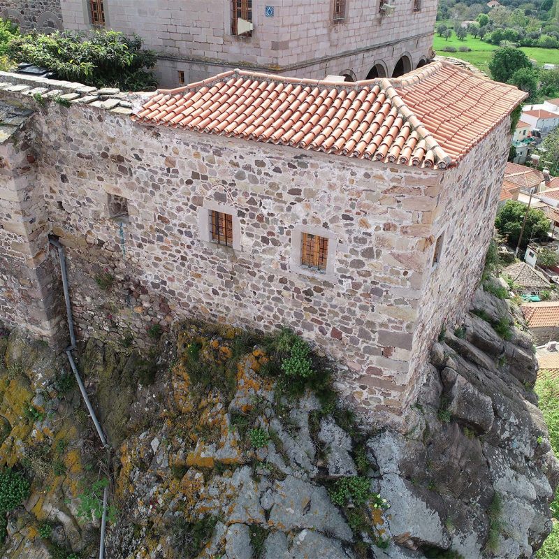 Petra Temple at Lesvos Island