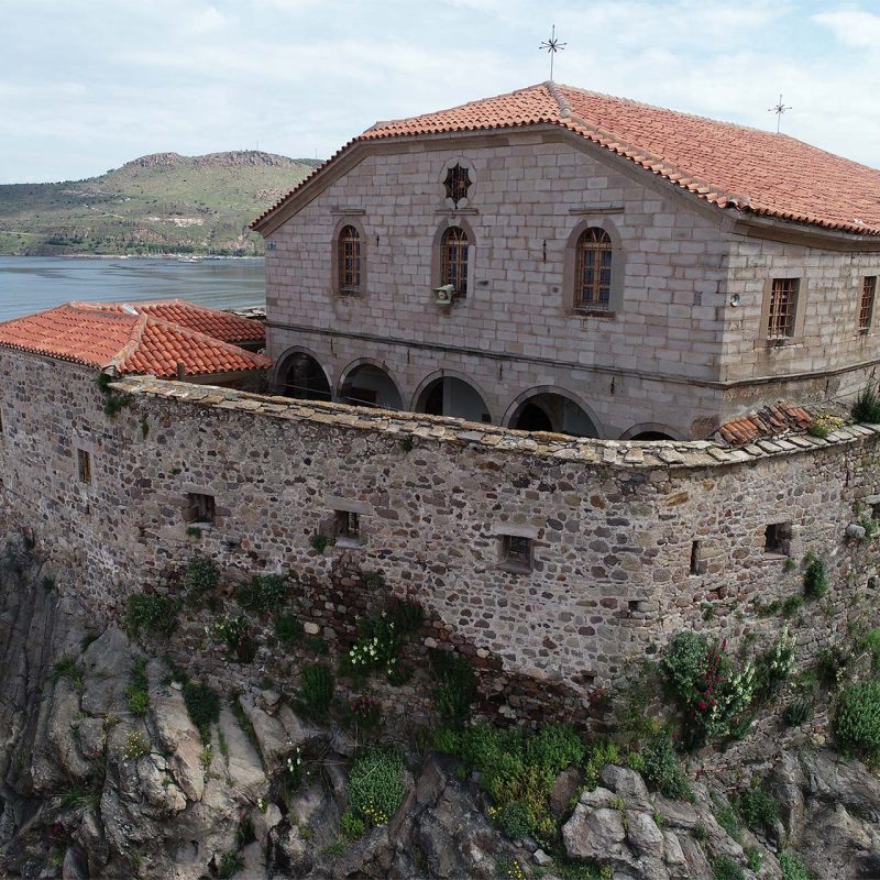 Petra Temple at Lesvos Island