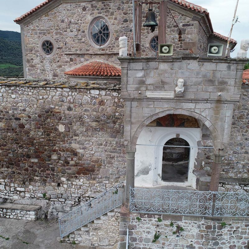 Petra Temple at Lesvos Island